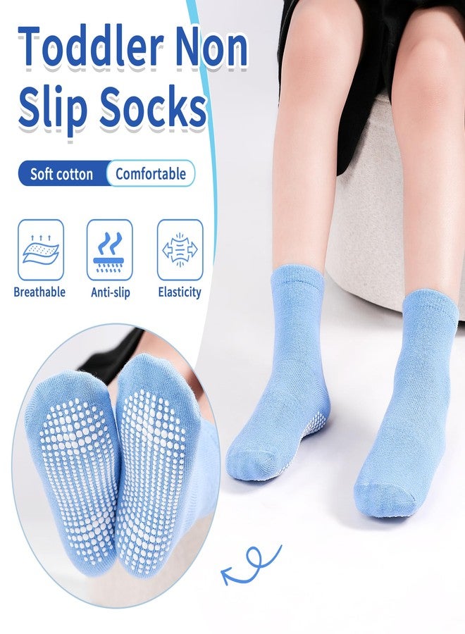 Tphon Toddler Socks, Baby Non Slip Socks for Boys Girls 12 Pairs Kids Infants Children Sock 7-10 Years - Image 3